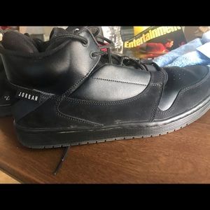 Black Jordan Fade-away